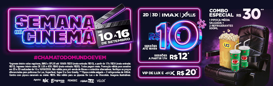SEMANA DO CINEMA SET 2026