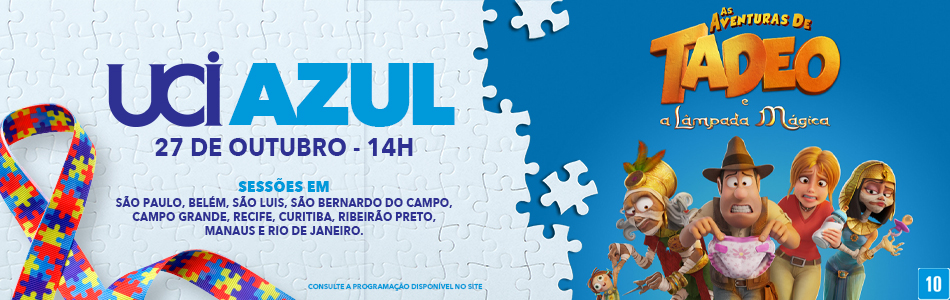 UCI AZUL AS AVENTURAS DE TADEO
