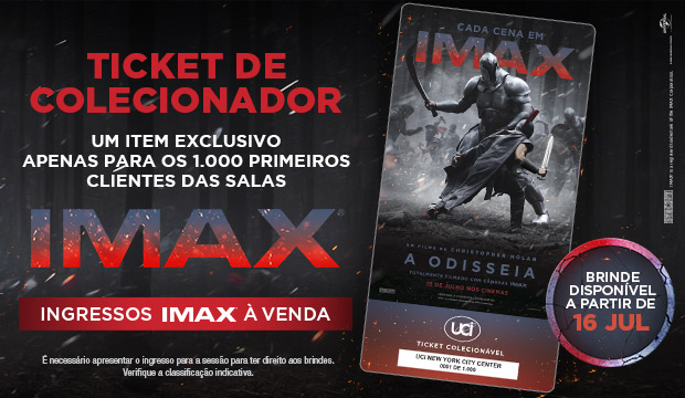 TICKET IMAX A ODISSEIA