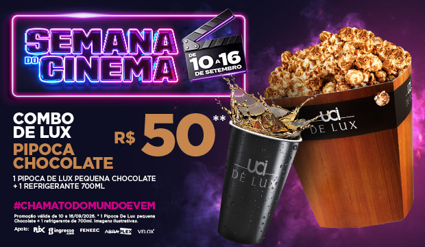 COMBO DE LUX SEMANA DO CINEMA SET 2026