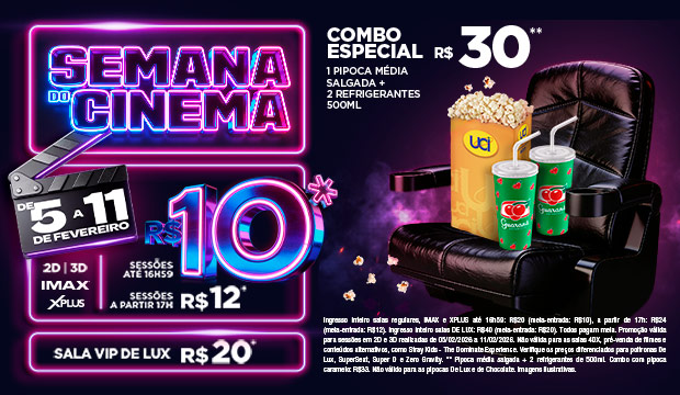 SEMANA DO CINEMA FEV 2026