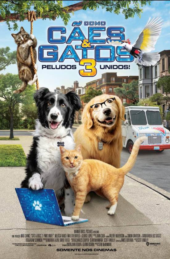 COMO CÃES E GATOS 3: PELUDOS UNIDOS!