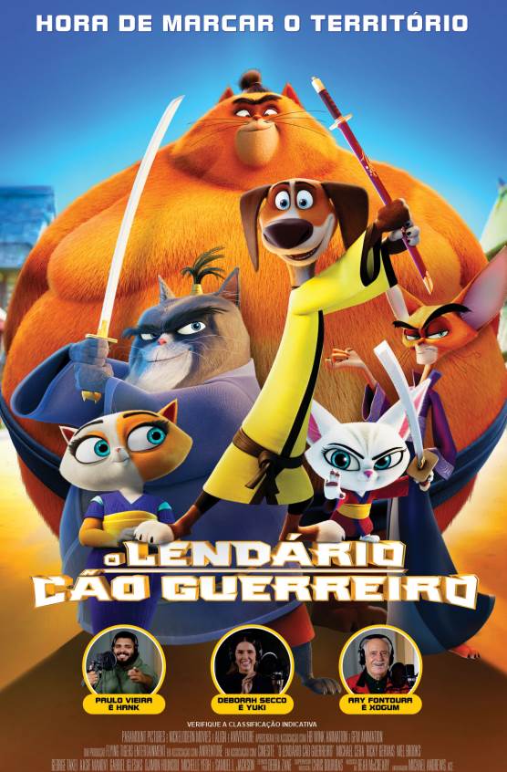 O LENDÁRIO CÃO GUERREIRO - Cinemas e Horários - UCI