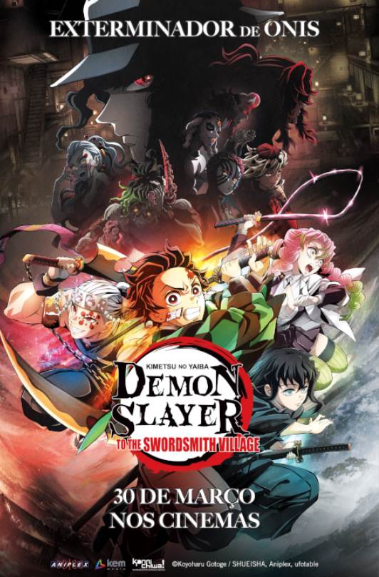 Demon Slayer O Filme: Comboio Infinito nos Cinemas Portugueses!