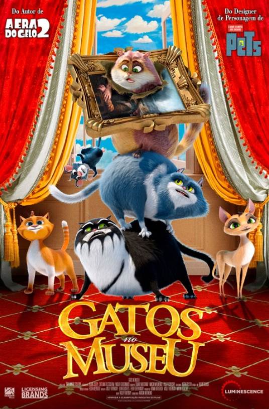 GATOS NO MUSEU