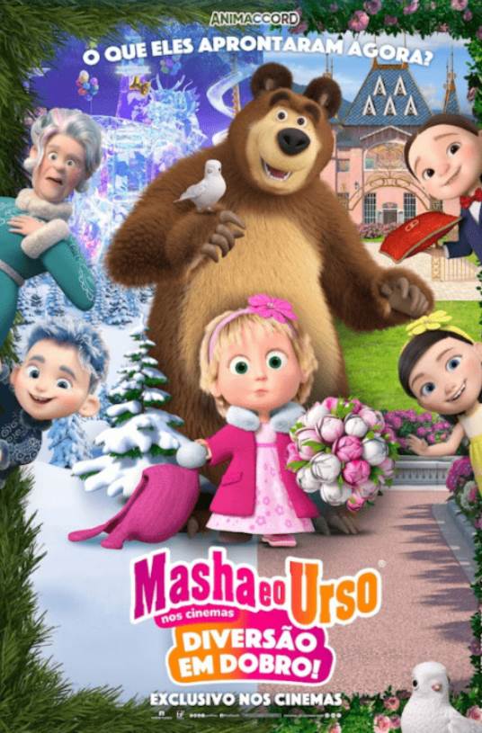 MASHA E O URSO: DIVERSÃO EM DOBRO