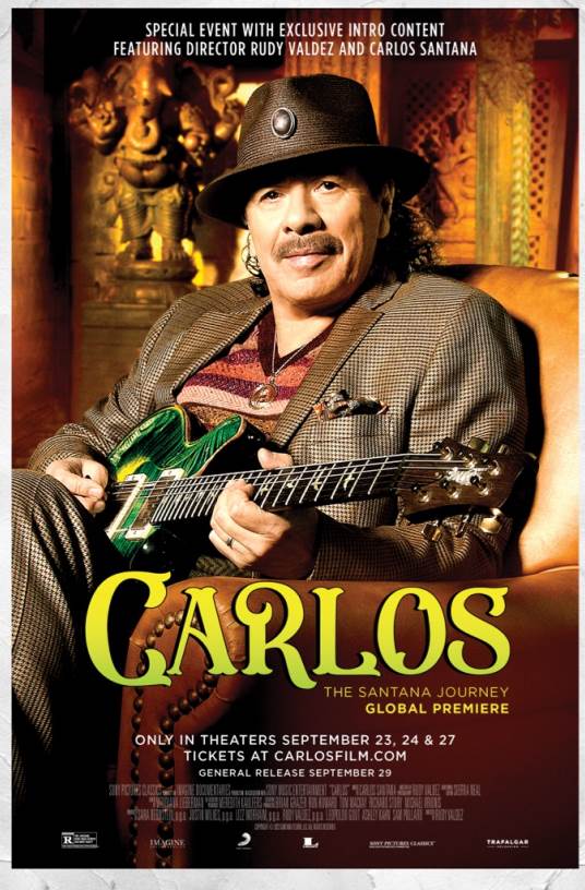 CARLOS: THE SANTANA JOURNEY GLOBAL PREMIERE