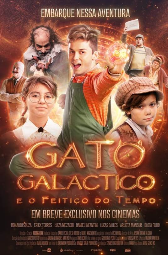 GATO GALÁCTICO E O FEITIÇO DO TEMPO