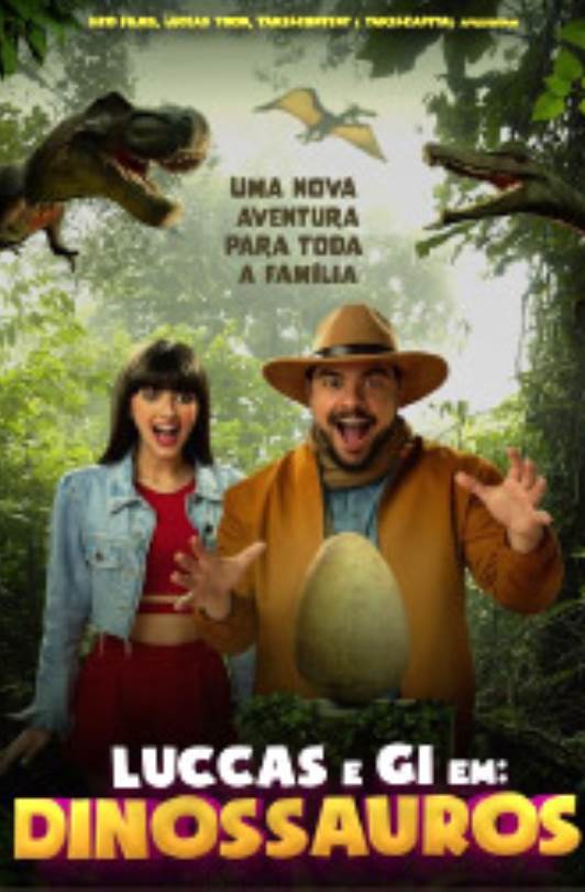 LUCCAS E GI EM DINOSSAUROS