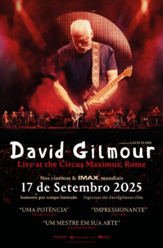 DAVID GILMOUR LIVE AT THE CIRCUS MAXIMUS, ROME
