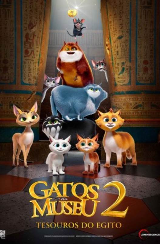 GATOS NO MUSEU 2: TESOUROS DO EGITO