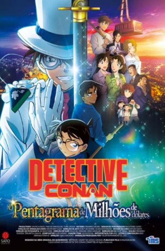DETETIVE CONAN: O PENTAGRAMA DE MILHÕES DE DÓLARES
