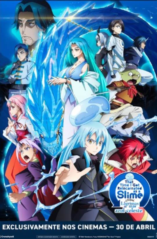 THAT TIME I GOT REINCARNATED AS A SLIME – O FILME: LÁGRIMAS DO MAR AZUL-CELESTE