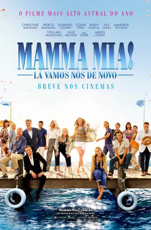 MAMMA MIA! LÁ VAMOS NÓS DE NOVO - Cinemas e Horários - UCI