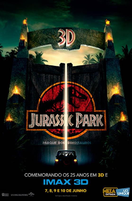 JURASSIC PARK - PARQUE DOS DINOSSAUROS