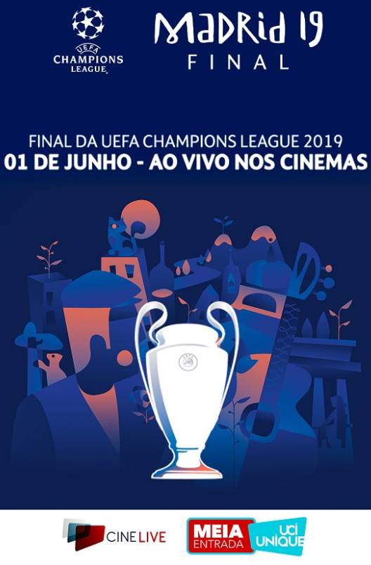 Terminado] - Passatempo - Assista às meias finais e final da UEFA CHAMPIONS  LEAGUE 2019/2020 nos cinemas NOS